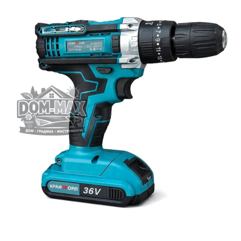 АКУМУЛАТОРЕН УДАРЕН ВИНТОВЕРТ KRAFTROYAL 36V