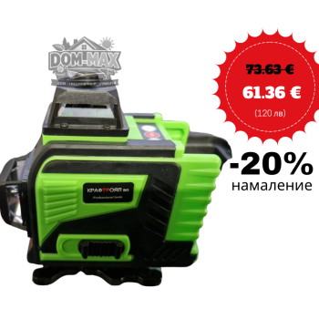 4D лазерен нивелир с 16 линии