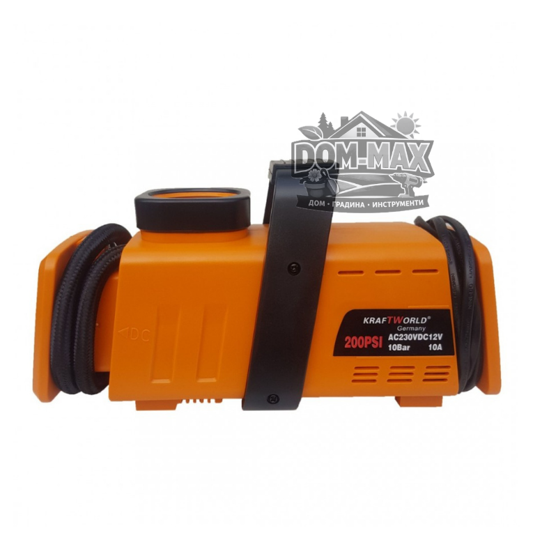 МЕТАЛЕН КОМПРЕСОР ЗА АВТОМОБИЛНИ ГУМИ (12V & 220-230V)