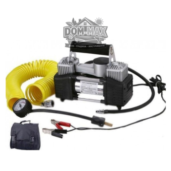 КОМПЛЕКТ „ПЪТНА ПОМОЩ“ – КОМПРЕСОР ЗА ГУМИ + МАРКУЧ + ИНСТРУМЕНТИ